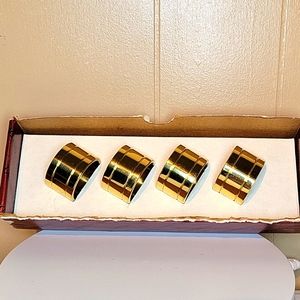 Baldwin Vintage Solid Brass Napkin Holders